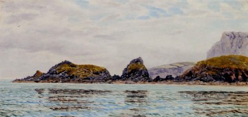  paisaje Pintura - Paisaje marino de Monkstone Brett John